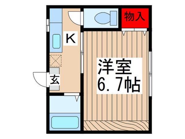 サンハイム白旗の物件間取画像